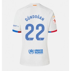 Barcelona Ilkay Gundogan #22 Gostujuci Dres 2023-24 Kratak Rukavima